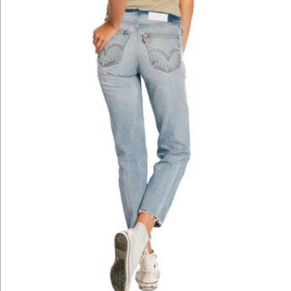 Re/Done Levi’s no waist jeans 27